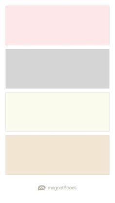 Pale pink, ivory, and gold and silver color palette. (Also lavender, not shown) Pink Lavender Color Palette, Pink And Silver Color Palette, Logo Palette, Champagne Color Palette, Mum Wedding, Silver Color Palette, Nude Color Palette, Ivory Palette, Calendar Magnets