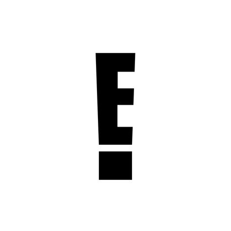 E Network (I don't enjoy this channel, yuck) but, it represents what it is, the supposed excitement of entertainment news. Creating the slight narrowing as the logo goes down, into an exclamation mark is easy to identify. Exclamation Mark Logo Design, Exclamation Mark Design, Exclamation Mark Logo, News Logo Design, News Branding, Tv Channel Logo, Letter E Logo, Mighty Patch, News Logo