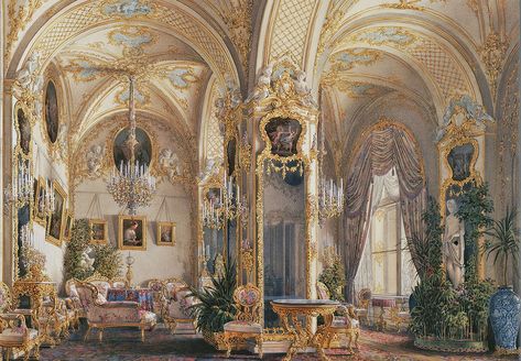 The Winter Palace as the Russian tsars saw it - Russia Beyond The Winter Palace, Palace Interior, Russian Architecture, Winter Palace, Hermitage Museum, Russian History, Imperial Palace, Chateau France, Imperial Russia