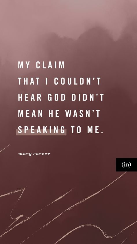 When You Aren't Hearing from God Listen To God, Not Listening, He Left Me, Worship Music, He Left, Leave Me Alone, Say Anything, You Gave Up, On The Floor