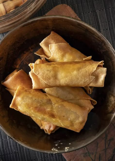 Recette de nems aux légumes au Airfryer Ninja Airfryer, Cosori Air Fryer, Air Flyer, Won Ton, Air Fire, Air Fryer Healthy, Air Fryer Recipes, Marie Claire, Air Fryer