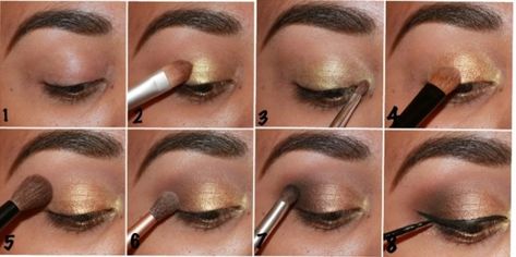 Contour Makeup Steps, How To Put Eyeshadow, Apply Makeup For Beginners, Eye Shadow Tips, Makeup Tips Step By Step, New Eye Makeup, Everyday Make Up, Makeup Basics, Dark Circles Makeup