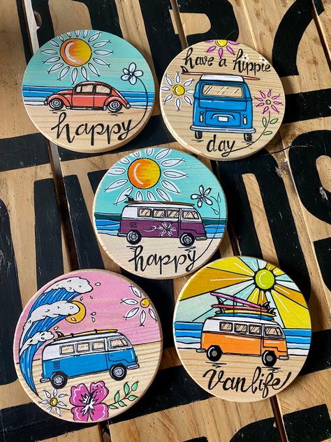 Crafts To Make And Sell 2024, Calligraphy Ideas Design Art, Bus Art, Wood Art Diy, Drawing Cartoon Faces, Creative Gift Wraps, Small Canvas Paintings, Diy Business Cards, Wood Painting Art