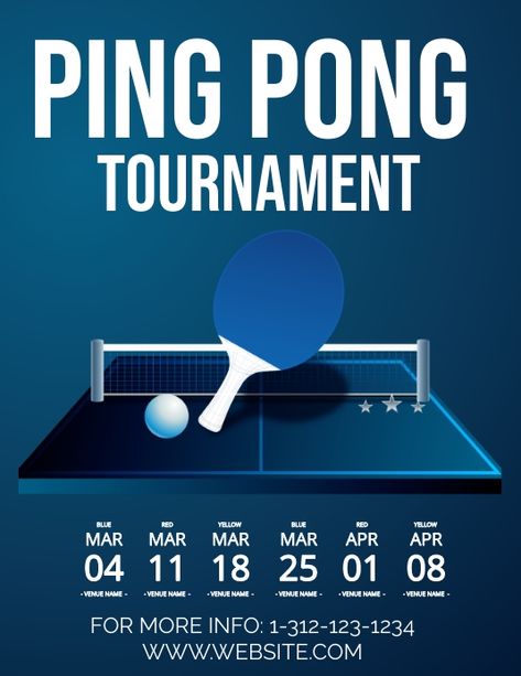 Ping Pong Tournament, Pong Tournament, Ping Pong Games, Linkedin Background Image, Social Media Posting Schedule, Sports Templates, Kindle Book Cover, Campaign Posters, Sports Flyer