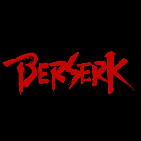 Berserk App Icons, Berserk Title, Berserk Widget, Rogue Clothing, Berserk Logo, Berserker Tattoo, Berserk T Shirt, Png Logo, Graphic Design Tutorials Learning