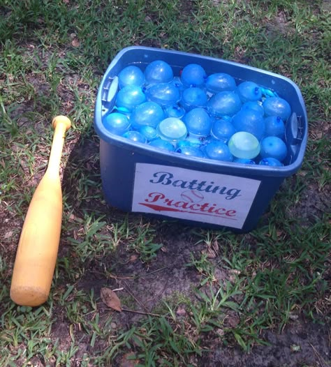 T Ball Party Ideas, Baseball Themed Birthday Games, Baseball Celebration Ideas, Softball Birthday Party Ideas Diy, Baseball Field Birthday Party, Baseball Sleepover Party, Sports Birthday Party At Park, End Of Baseball Season Party, End Of Season Tball Party