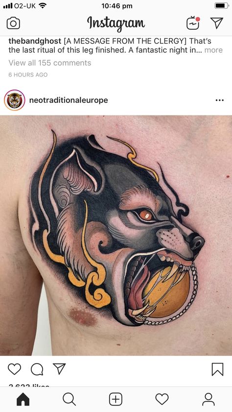 Hellhound Tattoo, Humble Tattoo, Traditional Tiger Tattoo, Neo Tattoo, Animal Sleeve Tattoo, Lion Tattoo Sleeves, Black Tattoo Cover Up, Wolf Tattoo Design, Japanese Tattoo Designs