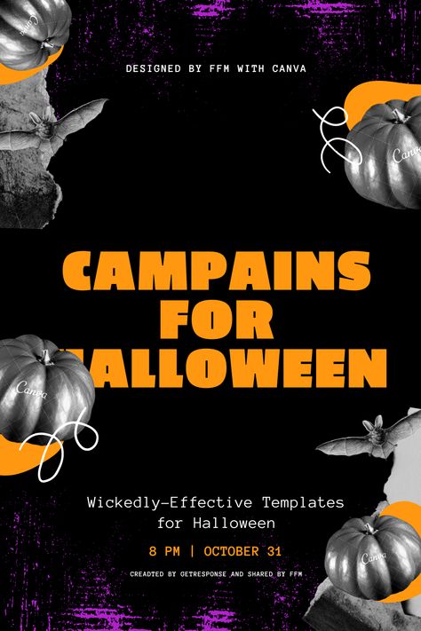 Halloween Campaign Marketing, Halloween Email Design, Halloween Web Design, Halloween Newsletter, Fashion Marketing Campaign, Halloween Promotion, Halloween Promotions, Halloween Web, Halloween Office