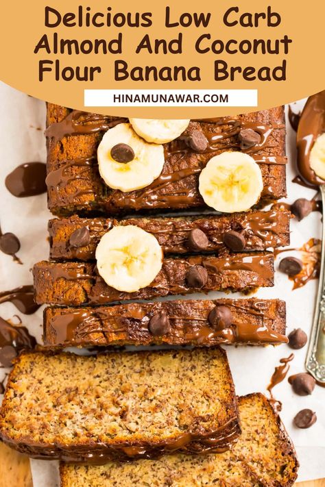 Almond And Coconut Flour Banana Bread Almond Coconut Flour Banana Bread, Banana Bread Recipe Coconut Flour, Gluten Free Banana Bread Coconut Flour, Chickpea Flour Bread, Coconut Flour Banana Bread, Gf Meals, Coconut Banana Bread, Coconut Flour Bread, Apricot Recipes