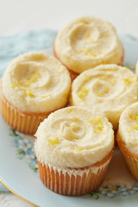 Delicious Lemon Cake, Ermine Frosting, Lemon Cakes, Bigger Bolder Baking, Lemon Frosting, Make Cream Cheese, Buttercream Frosting Recipe, Baking Basics, Buttercream Recipe