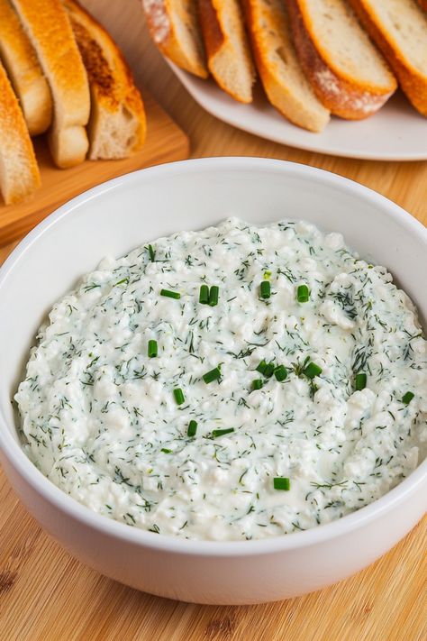 Looking for a delicious and healthy snack idea? Try this creamy cottage cheese yogurt dip that is bursting with flavor! Made with simple ingredients, this dip is perfect for pairing with your favorite veggies or chips. It's a great way to get in some extra protein while satisfying your craving for something tasty. Whip up a batch of this dip for your next gathering or enjoy it as a mid-day treat. Give this cottage cheese yogurt dip recipe a try and elevate your snacking game!  Ingredients 1 cup Cottage Cheese Dip Healthy, Cottage Cheese Snack Ideas, Cottage Cheese Yogurt, Homemade Chip Dip, Cottage Cheese Dip Recipes, Cheese Chip Dip, Cottage Cheese Dip, Low Calorie Pancakes, Cottage Cheese Recipes Healthy