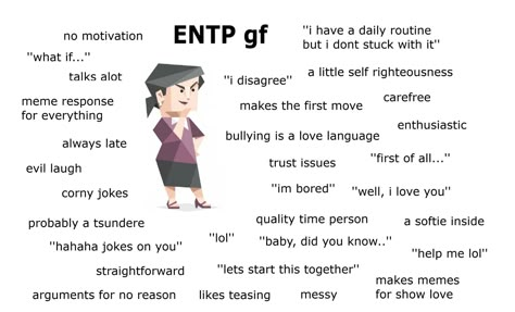 Entp Personality Type, Law School Inspiration, Mbti Relationships, Myers Briggs Personality Types, Mbti Character, Corny Jokes, Cute Disney Pictures, 16 Personalities, Mbti Personality