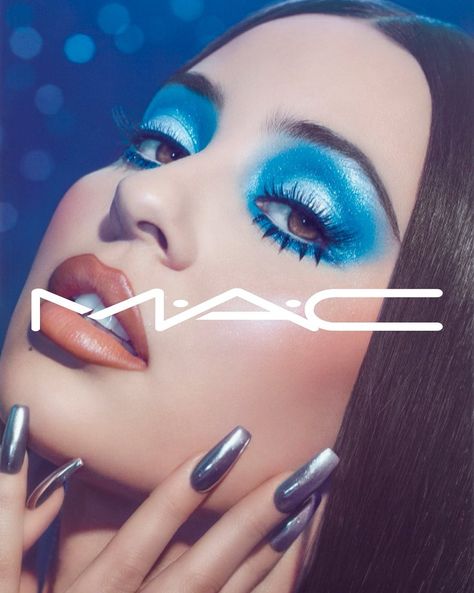 #alexademie #maddy #euphoriamakeup  #alexaxmac #maccosmetics #makeup #makeuplover #makeuplooks #eyemakeup #blueeyemakeup #blueeyeshadow #euphoriahbo #alexademie #alexademiemakeup Mac Eye Makeup, Editorial Make-up, Make Up Designs, Blue Eyeshadow Looks, Blue Makeup Looks, Alexa Demie, Makeup Icons, Makeup News, Cosmetic Shop