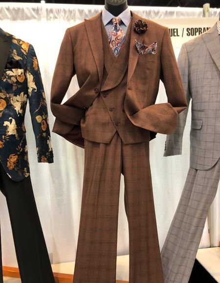 1960s Mens Fashion Suits, 1920s Mens Formal Wear, 1960 Suits Men, Brown Vintage Suit Men, 80s Men Suit, 1960s Men’s Fashion, Retro Suits Men Vintage Fashion, 70s Suits Mens, 60s Suits For Men