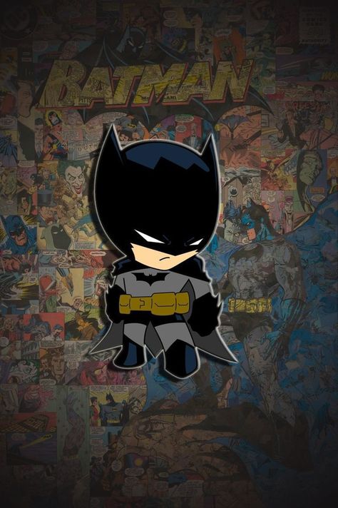 Interested in the future of the super hero age.marval,dc... Batman Cute Wallpaper, Batman Cute Cartoon, Batman Cute, Chibi Batman, Batman Wallpapers, Cartoon Batman, Comic Batman, Cute Batman, Batman Comic Wallpaper