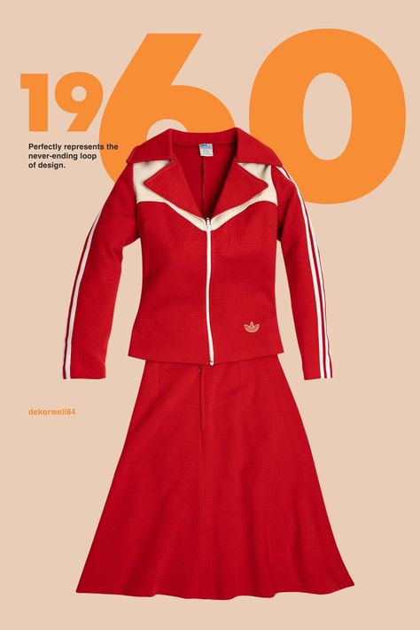 70s Adidas Outfit, Retro Athletic Wear, 70s Sports Fashion, 70s Athleisure, Red Adidas Tracksuit, 70s Sportswear, 80s Sportswear, Streetwear Culture, Vintage Tracksuit