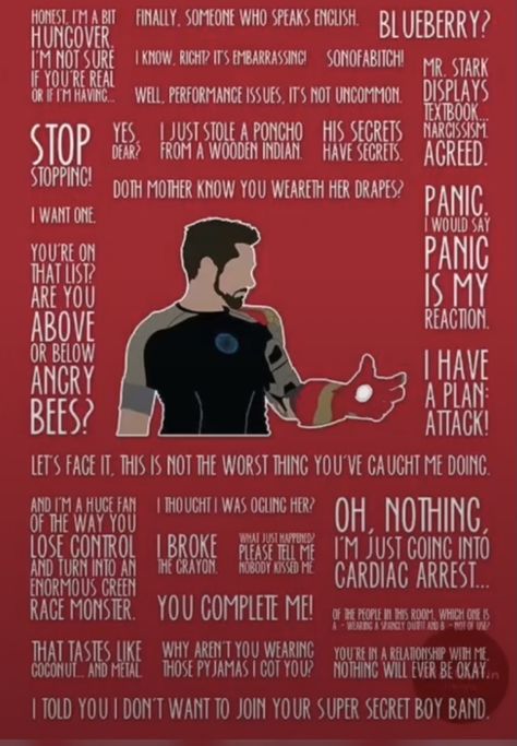 Marvel Senior Quotes, Marvel Sayings, Sayings Wallpaper, Tony Stark Quotes, Stark Quote, Avengers Tattoo, Avengers Quotes, Senior Year Of High School, Marvel Superheroes Art