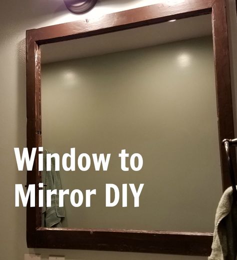 Blue Stairs, Mirror Diy Projects, Farmhouse Mirror, Diy Shabby Chic, Old Window Frames, Farmhouse Mirrors, Organization Diy, Window Mirror, Diy Dollar Store Crafts