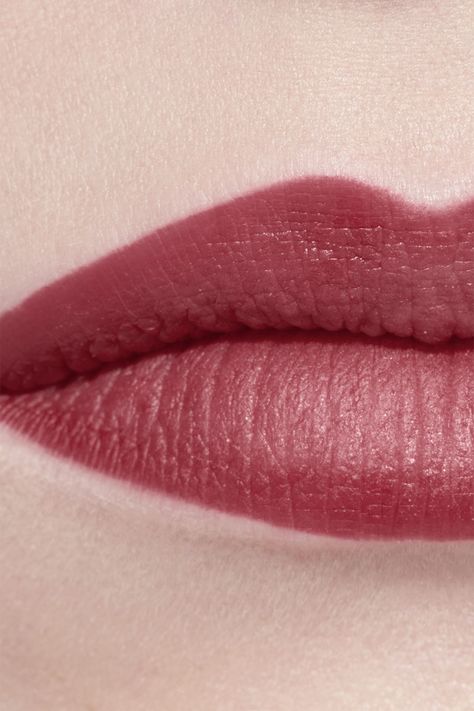 ROUGE ALLURE VELVET Luminous matte lip colour 64 - Éternelle | CHANEL Matte Lip Color, Lip Colour, Matte Lip, Deep Colors, Matte Lips, One Light, Second Skin, Try On, Shop Now