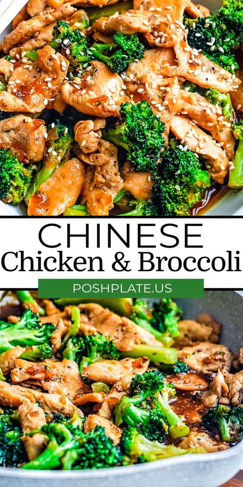 Garlic Chicken And Broccoli Recipes, Healthy Chinese Chicken And Broccoli, Chinese Chicken With Broccoli, Chinese Garlic Broccoli Recipes, Dinner Recipes With Ginger, Easy Dinner Recipes With Broccoli, Healthy Chicken Chinese Recipes, Chicken And Broccoli Sauce Recipe, Broccoli In Garlic Sauce Chinese