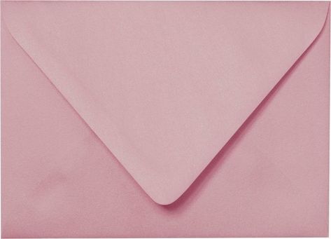 Pink Envelope Aesthetic, Envelope Aesthetic, Pink Envelope, Pink Envelopes, Misty Rose, Envelope Liners, Paper Envelopes, Strawberries And Cream, Folded Cards