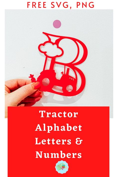 Free Tractor Svg Files For Cricut, Tractor Alphabet Letters, Tractor Svg Free Files, Free Tractor Svg, Tractor Svg Free, Tractor Crafts, Svg Letters, Tractor Svg, Tractor Logo