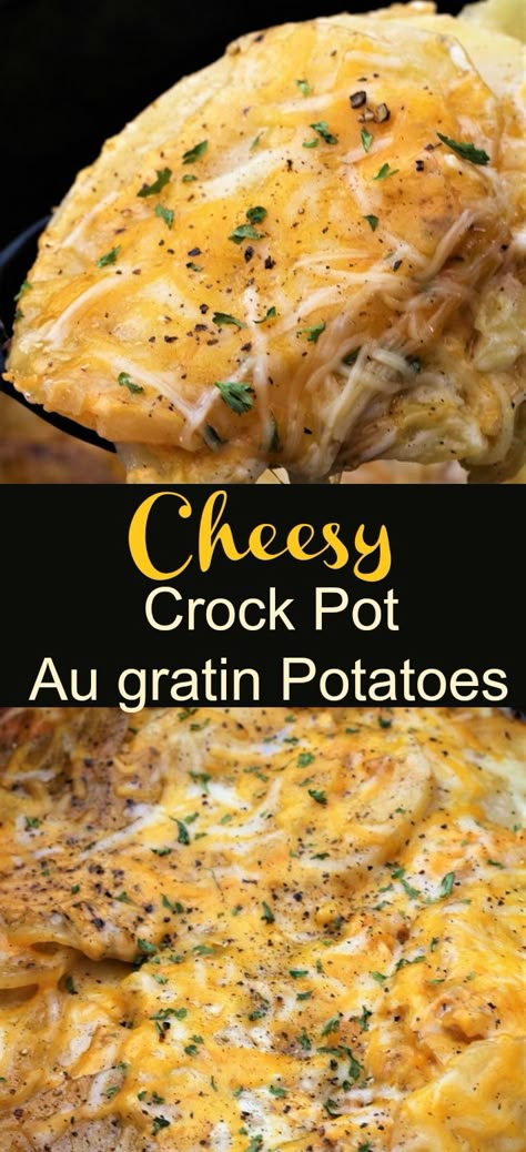 Crock Pot Cheese Potatoes, Crock Pot Cheesy Scalloped Potatoes, Crockpot Augratin Potatoes Crock Pot, Ham And Augratin Potatoes Crock Pot, Potatoes Au Gratin Crock Pot, Crock Pot Augratin Potatoes, Instant Pot Au Gratin Potatoes, Augratin Potatos Best Crockpot, Crockpot Cheesy Scalloped Potatoes