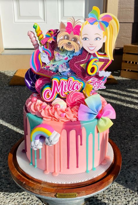 Jojo Birthday Cake, Jojo Siwa Desserts, Jo Jo Siwa Cake, Jojo Siwa Cakes, Jojo Siwa Cake, Jojo Siwa Birthday Cupcakes, Jojo Siwa Sheet Cake Ideas, Jojo Siwa Birthday Party Ideas Cakes, Jojo Siwa Cake Ideas