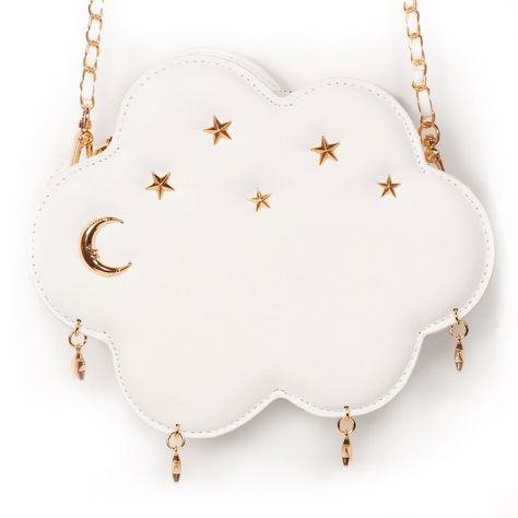 Sweet Dreams Purse Cloud Purse, Angel Backpack, Cake Purse, Kawaii Purse, Purse Aesthetic, Star Bag, Novelty Purses, Hello Kitty Rooms, Kawaii Bags