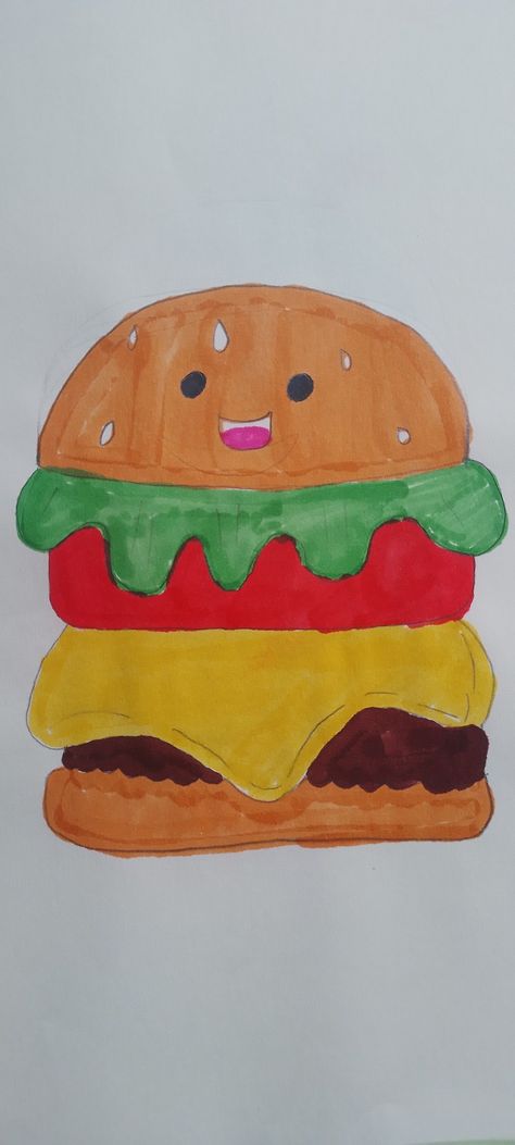 Burger easy drawing Burger Drawing Easy, Burger Drawing, Drawing Easy, Easy Drawing, Life Cycles, Easy Drawings, Drawings, Art