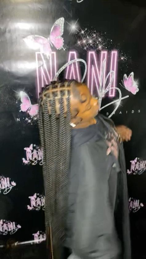 Knee Length Knotless Braids, Knee Length Knotless, Medium Knotless, 2022 Aesthetic, Braided Cornrow Hairstyles, Hair Cute, Glo Up, Braids With Curls, Natural Hair Styles Easy