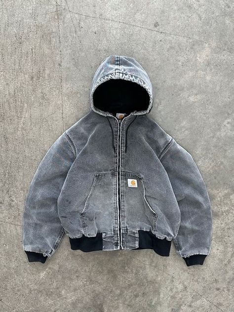 Akimbo Club, Carhartt Hooded Jacket, Simple Streetwear, Ames Iowa, Techwear Fashion, Carhartt Hoodie, Shoes Outfit Fashion, Concept Clothing, Street Style Outfits Men