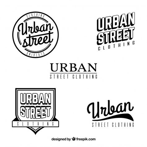 Set of retro urban insignias Free Vector | Free Vector #Freepik #freevector #logo #vintage #badge #vintage-logo Urban Style Logo, Urban Logo Design, Street Wear Logo, Police Logo, Urban Logo, Digital Logo, Kitchen Logo, Design Studio Logo, Vintage Badge