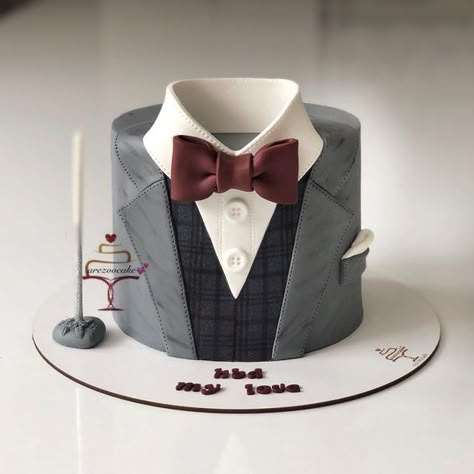 Suit Cake Designs For Men, Suit Cake For Men, Mr Onederful Birthday Cake, Men's Birthday Cake, Suit Cake, 21 Cake, Cake Design For Men, Cupcakes For Men, Tuxedo Cake