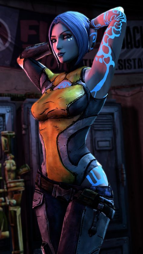 Borderlands 2 Maya, Maya Wallpaper, Maya Borderlands, Lilith Borderlands, Borderlands Tattoo, Games Costumes, Gamers Room, Character Modelling, Borderlands Cosplay