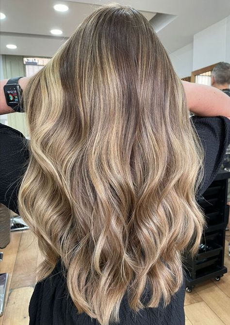 Sandy Lived In Blonde, Subtle Balayage Dirty Blonde, Partial Highlights On Dirty Blonde Hair, Brunette Foilayage, Partial Highlights Dirty Blonde, Sandy Dimensional Blonde, Dimensional Dirty Blonde, Balayage For Brown Hair, Foilayage Hair