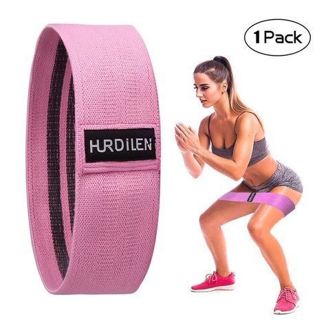 Hurdilen Resistance Bands Loop Exercise Bands Booty Bands,Workout Bands Hip Bands Wide Resistance Bands Hip Resistance Band for Legs and Butt,Activate Glutes and Thigh * You can get more details by clicking on the image. (This is an affiliate link) Resistance Band Loop Exercises, Activate Glutes, Thigh Toning Exercises, Abs At Home, Bands Workout, Glute Bands, Workout Bands, Bum Workout, Exercise Bands