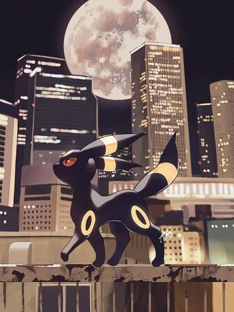 Umbreon Wallpaper, All Eevee Evolutions, Umbreon Pokemon, Dark Pokémon, Pokémon Wallpapers, Umbreon And Espeon, Pokemon Umbreon, Pokémon Fanart, Pokemon Backgrounds