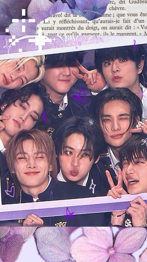 #skz #straykids #stay #wallpaper #music #vibes #yass #purple #purpleaesthetic Purple Skz Wallpapers, Skz Album Wallpaper, Purple Vibe Wallpaper, Skz Purple Aesthetic, Iphone Wallpaper Aesthetic Purple, Stray Kids Wallpaper Aesthetic Ot8, Stray Kids Purple Aesthetic, Skz Group Photo Wallpaper, Kpop Purple Wallpaper