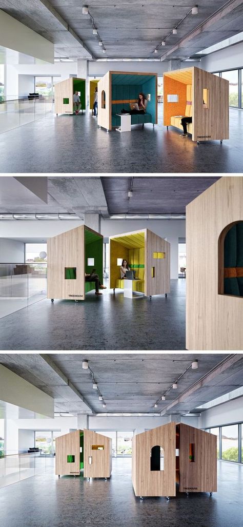 Diy Bank, Creative Office Space, Office Space Design, Office Seating, Open Office, Cool Office, Office Workspace, Design Del Prodotto, Cool Ideas