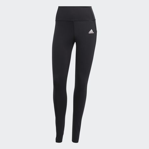 adidas FeelBrilliant Designed To Move Tights - Black | adidas Canada Boys Coat, Mens Skin Care, Adidas Pants, Yoga Studio, Adidas Online, Black Tights, Womens Clothing Sizes, Tight Leggings, Yoga Leggings