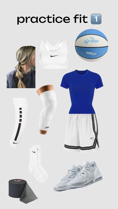 #basketball #basketballfit #basketballgirl Sporty Girl Aesthetic, Basketball Outfit, Comfy School Outfits, Uconn Womens Basketball, Volleyball Inspiration, Sportswear Outfits, Basketball Practice, Cute Gym Outfits, Basketball Clothes