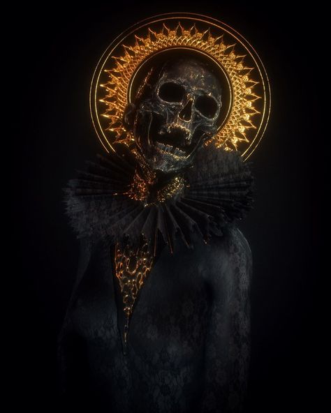 Black And Gold Tattoo, Occult Philosophy, Skull Aesthetic, Sculpture Photography, Emotional Painting, Victoria Secret Wallpaper, Skeleton Illustration, Dark Red Wallpaper, Secret Space