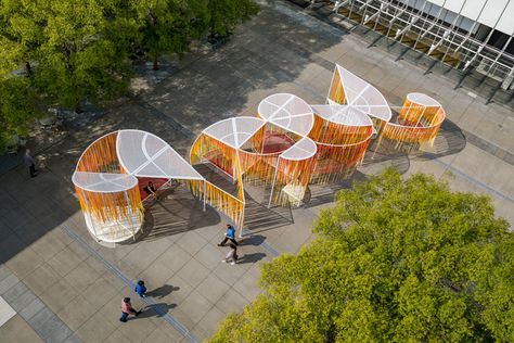 Bryony Roberts’s Outside the Lines Makes Space for Everybody - Metropolis Diy Parol Recycled, Parol Diy, Atlanta Museums, Outdoor Installation, Architect Magazine, Logotype Typography, Wall Tiles Design, High Museum, Architecture Concept Diagram