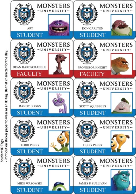 Monsters Inc Stickers, Monsters Inc Decorations, Monster University Birthday, Monster University Party, University Party, Dorm Door Decorations, Disney Themed Classroom, Ra Themes, Monsters Inc University