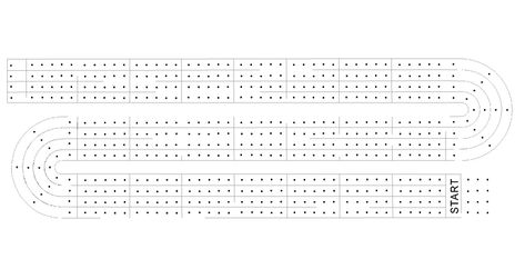 Need a bit of help with cribbage board template - Inkscape help - Projects - Inventables Community Forum Cribbage Board Template Free Printable, Large Cribbage Board, Cribbage Table, Cribbage Board Template, Outline Sample, Woodshop Projects, Vinyl Printer, Reference Items, Board Template