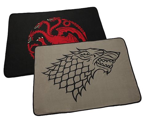 Game of Thrones Fleece Blankets Game Of Thrones Merchandise, Game Of Thrones 3, Got Dragons, Cheap Christmas Gifts, House Stark, Game Of Thrones Fans, Think Geek, Valar Morghulis, Cheap Christmas