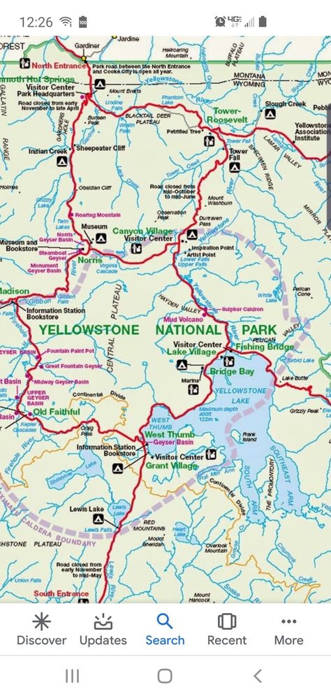 Yellowstone Map, Map Of California, California Map, North Dakota, California State, Montana, Laminate, San Diego, San Francisco