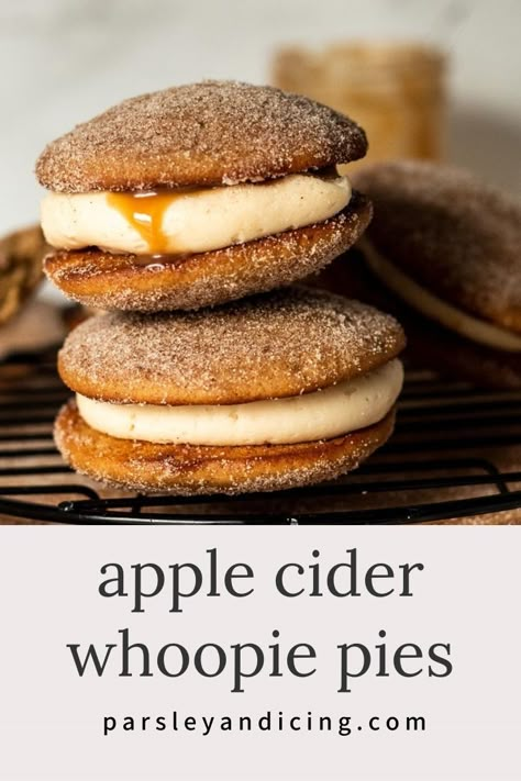 Chai Whoopie Pies, Caramel Apple Whoopie Pies, Apple Butter Whoopie Pies, Apple Cider Whopper Pies, Coffee Whoopie Pies, Apple Spice Whoopie Pies, Best Pumpkin Whoopie Pies, Caramel Whoopie Pies, Carmel Apple Crumble Cookies