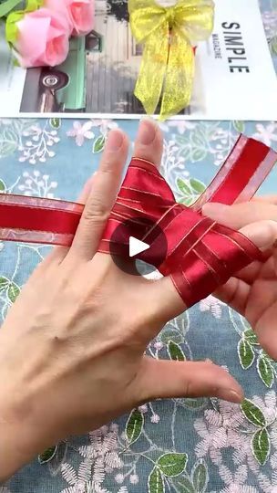 Perfect Bow, Bow Making, Wreath Bow, Dog Bows, How To Make Bows, Flower Crafts, Fashion Art, Cow, Art Painting